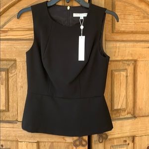 NWT Trina Turk Peplum Blouse